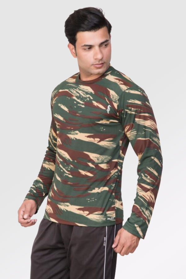 T-SHIRT ROUND NECK CRPF