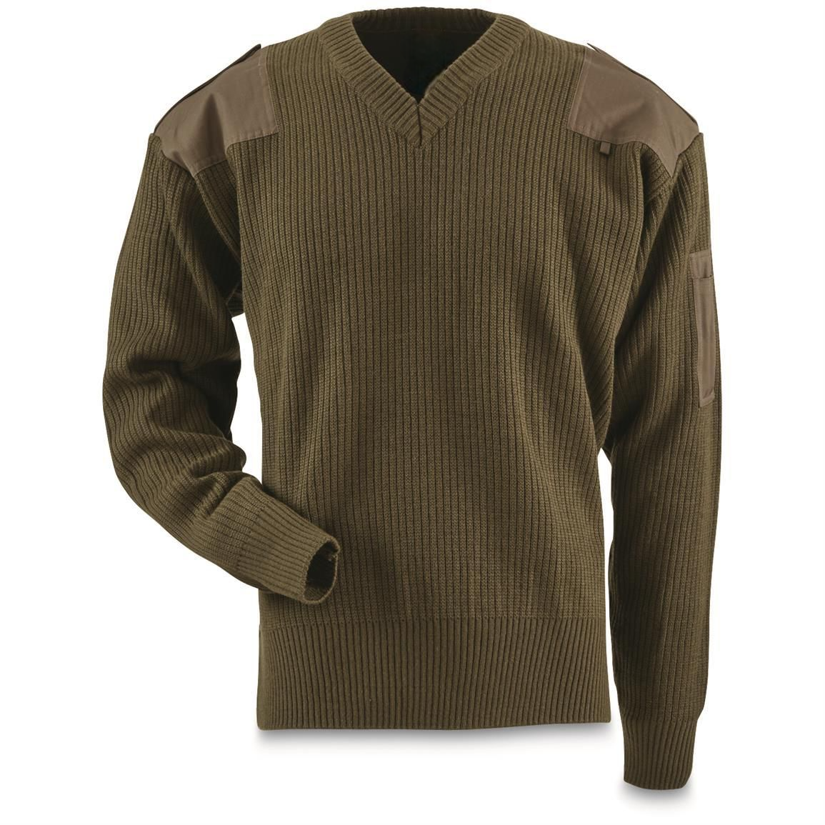 JERSEY PURE WOOL KHAKI