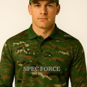 T SHIRT COLLAR FULL SLEEVES CRP PRINT (0109C-FS)