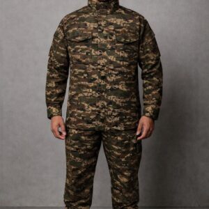 CRPF DIGITAL PRINT- TACTICAL JACKET WITH DETACHABLE OG PUFFER JACKET